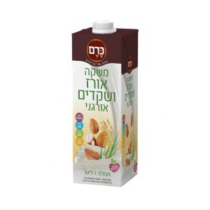 משקה אורז ושקדים אורגני כרם 1 ליטר