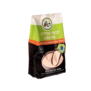 קמח עדשים אדומות דגש 500 גרם