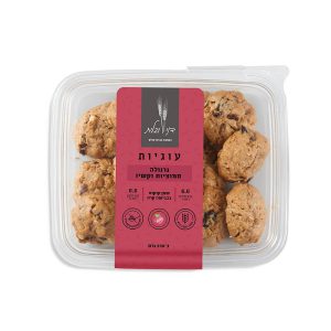 עוגיות גרנולה חמוציות וקשיו 230 ג'