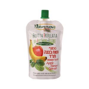 סמוז'י תפוח תרד בננה 100 ג'