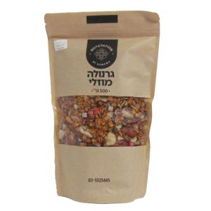 גרנולת הבית - מוזלי (פירות יבשים) 500 ג'