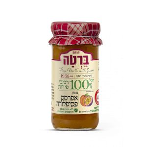 מעדן אפרסק פסיפלורה ללא תוספת סוכר 284 ג'